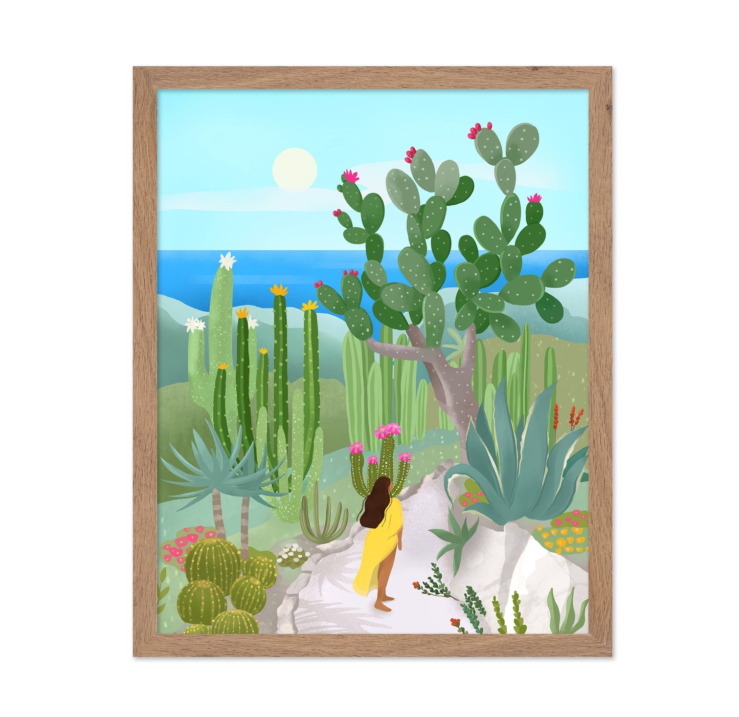 Desert Cactus Path