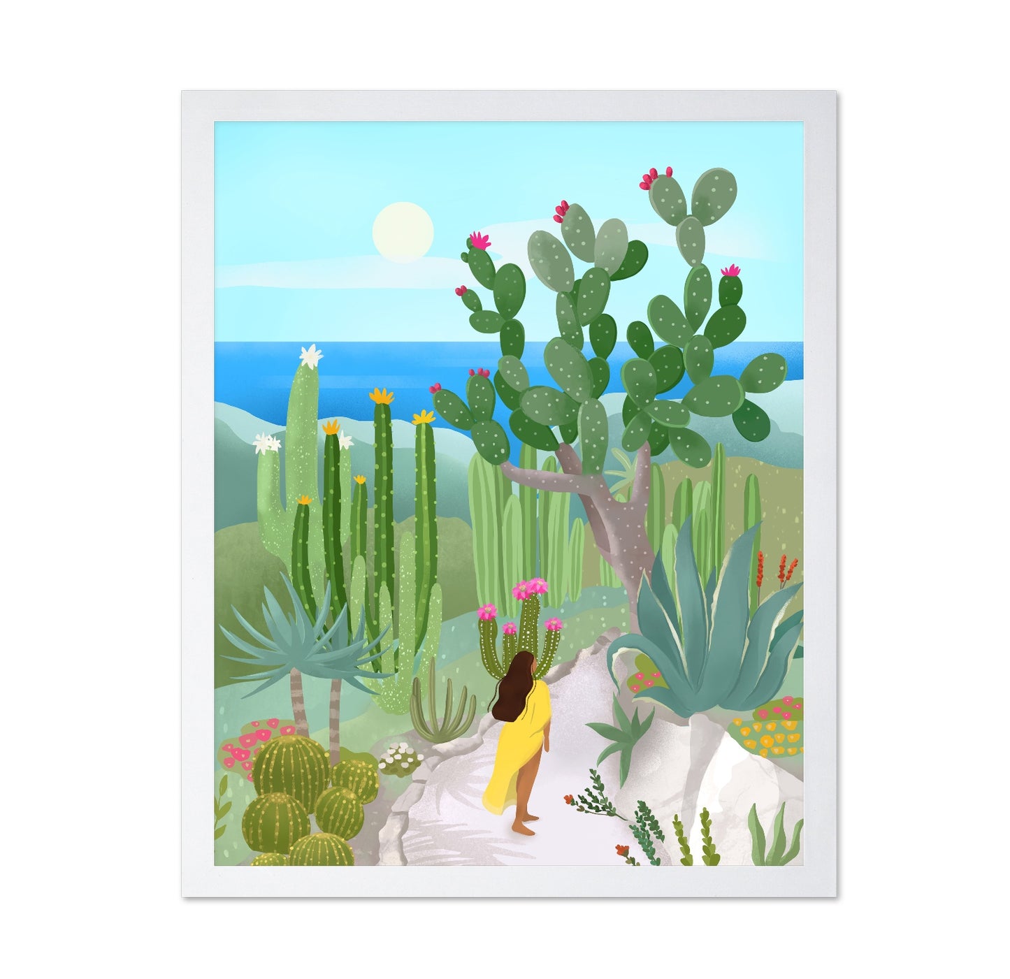Desert Cactus Path