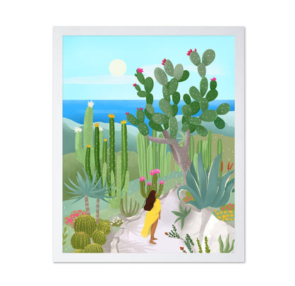 Desert Cactus Path
