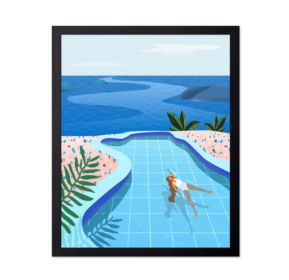 Poolside Relaxation No1