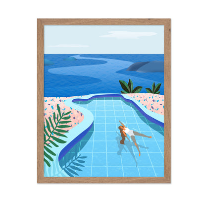 Poolside Relaxation No1