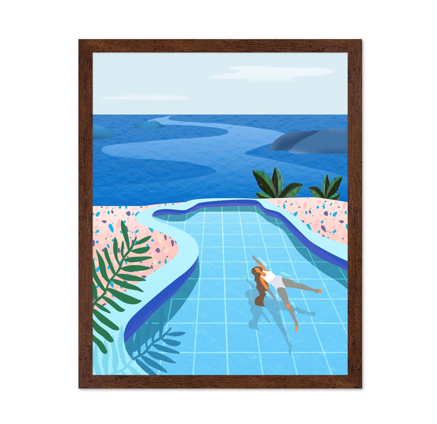 Poolside Relaxation No1