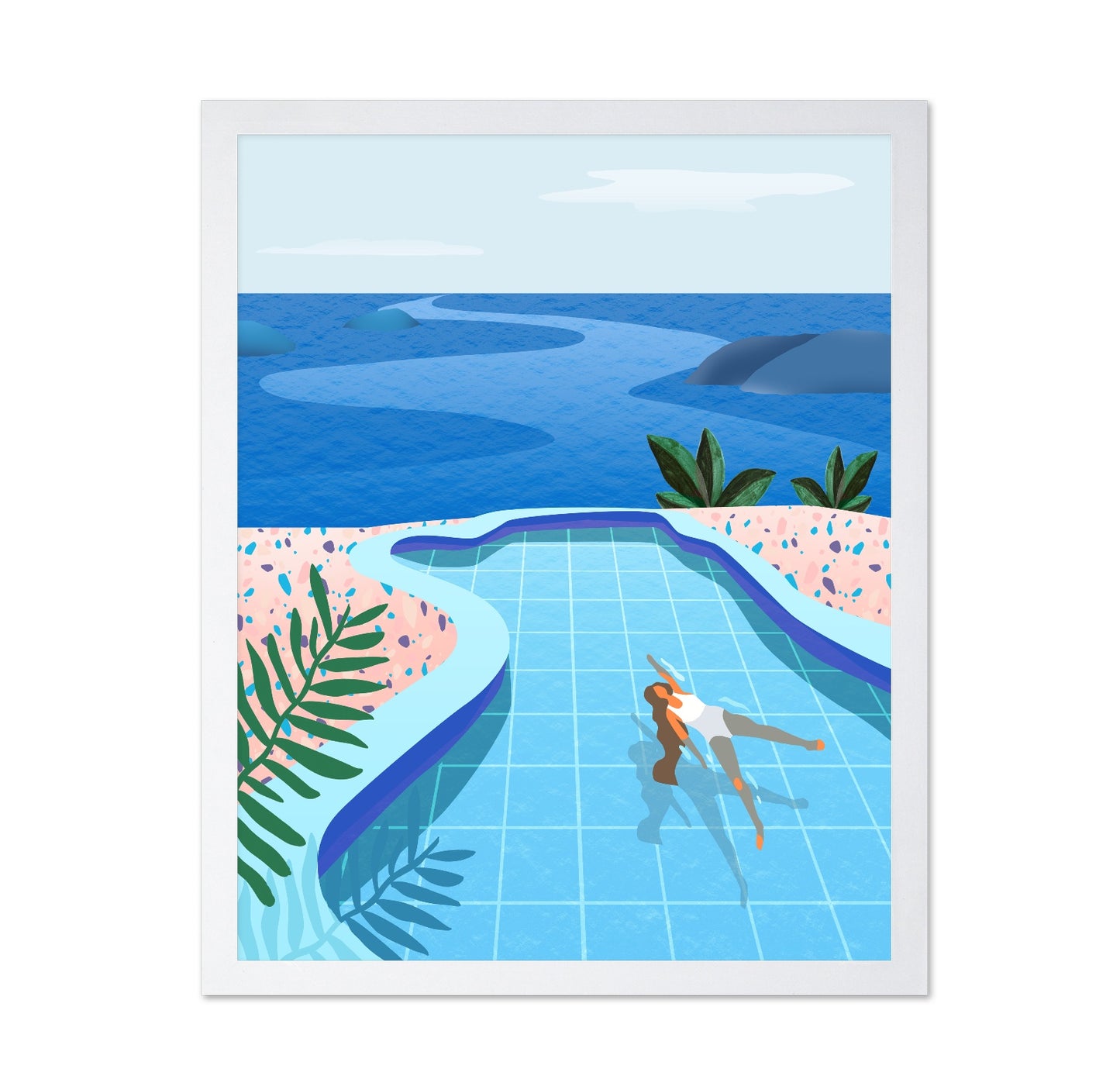 Poolside Relaxation No1