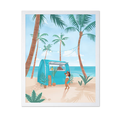 Beach Coconut Stand