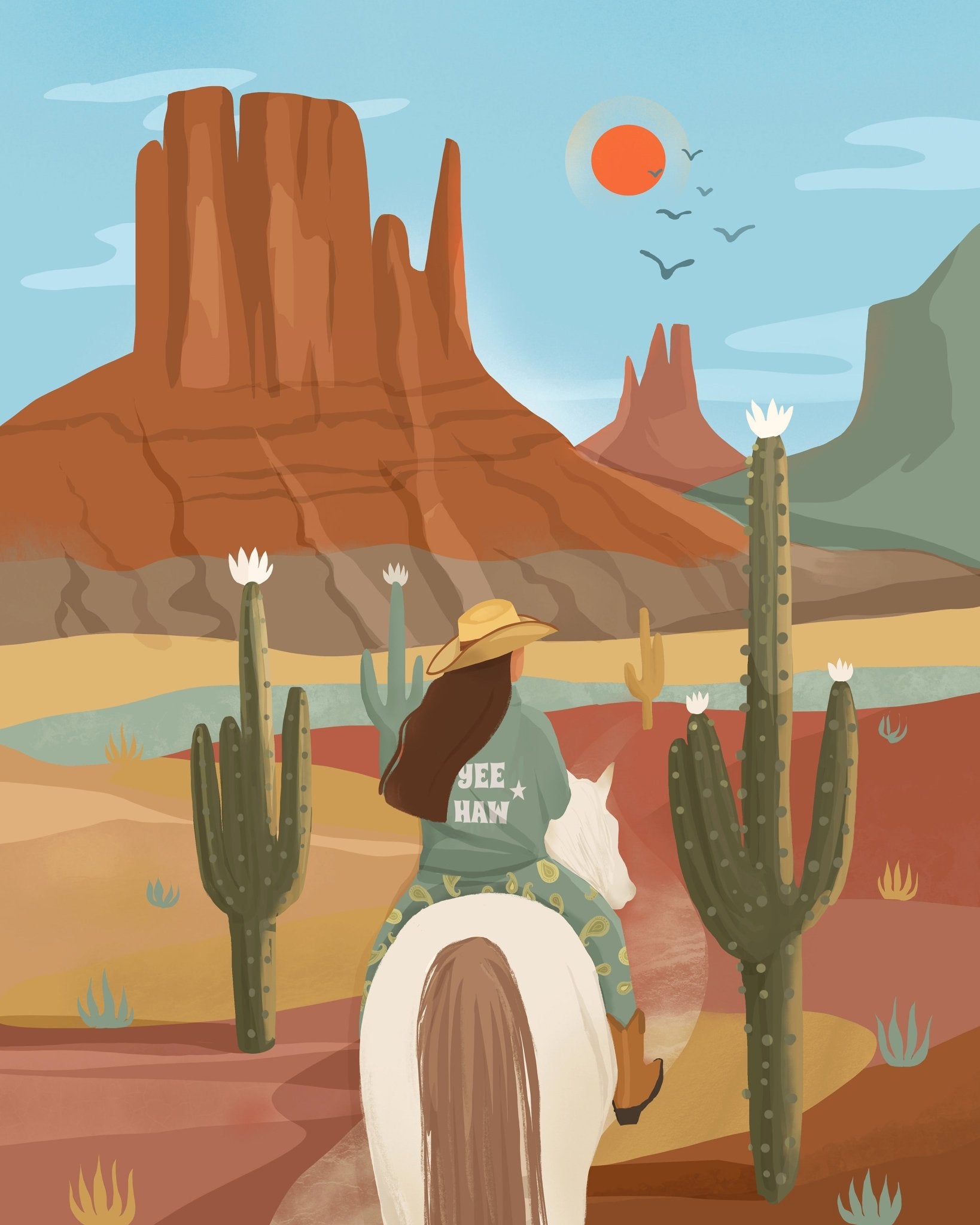 Desert Cowgirl Ride