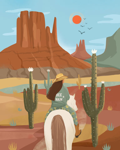Desert Cowgirl Ride