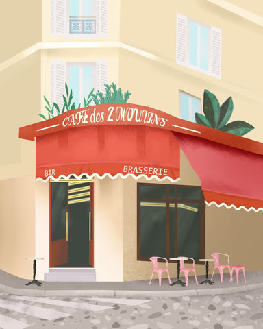 Paris Cafe Corner
