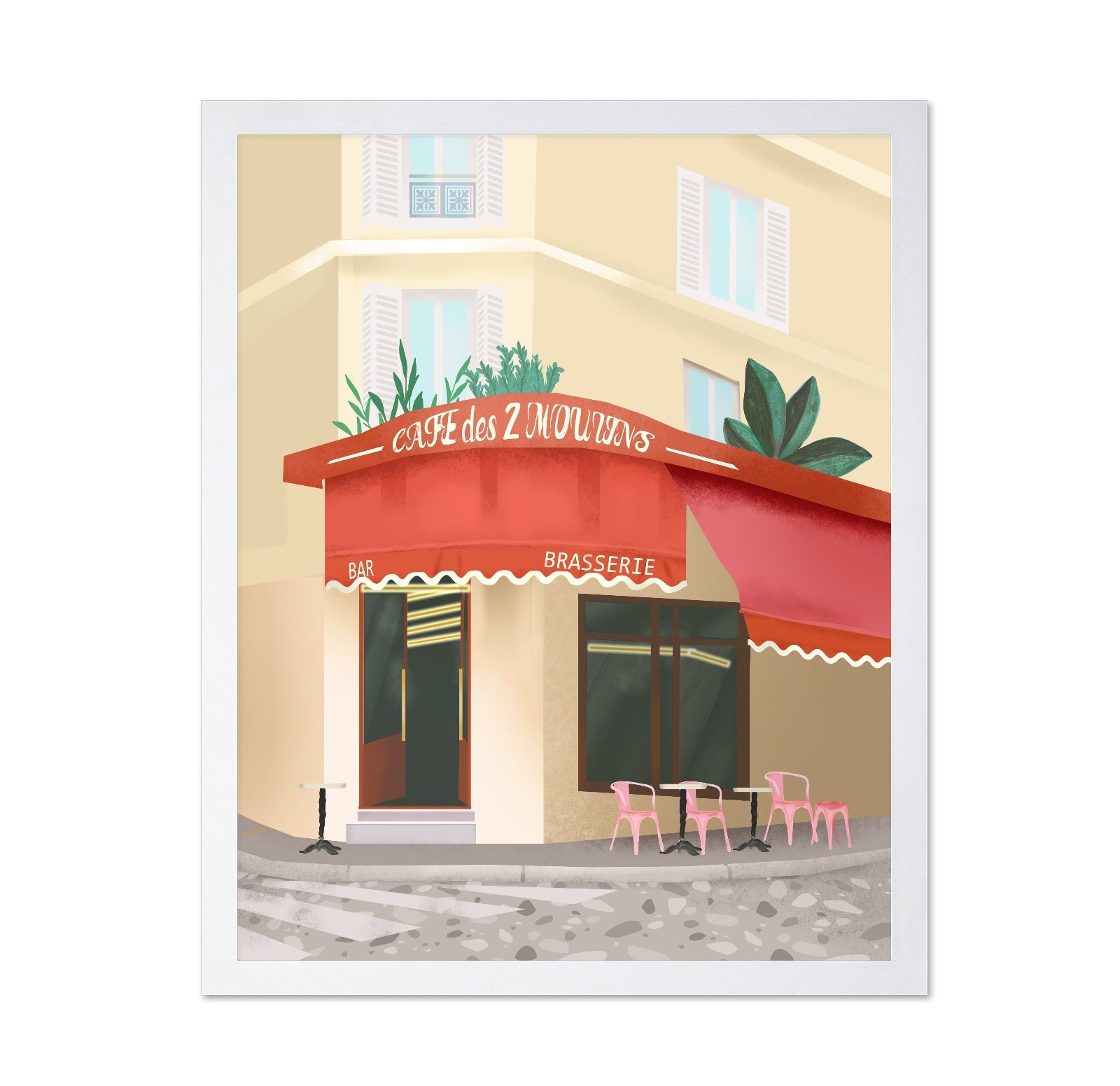 Paris Cafe Corner
