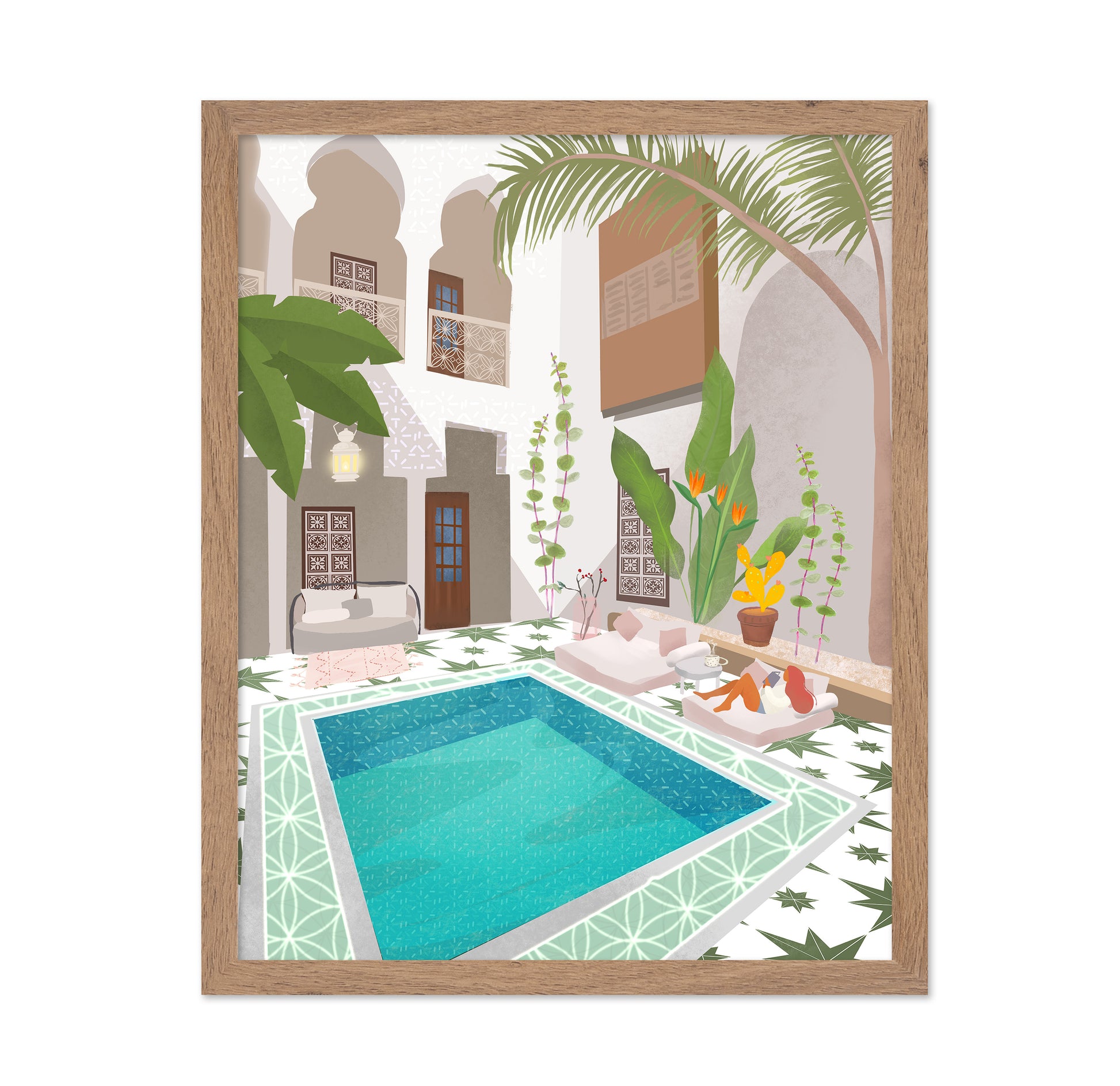Riad Courtyard Pool
