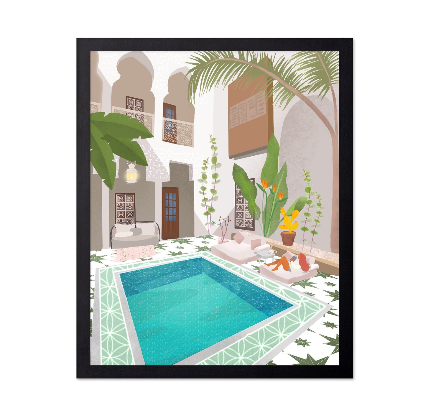 Riad Courtyard Pool