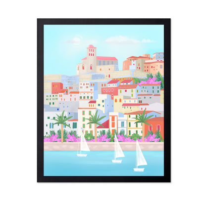 Ibiza Coastal Town