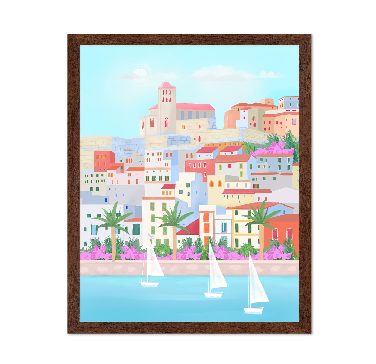 Ibiza Coastal Town