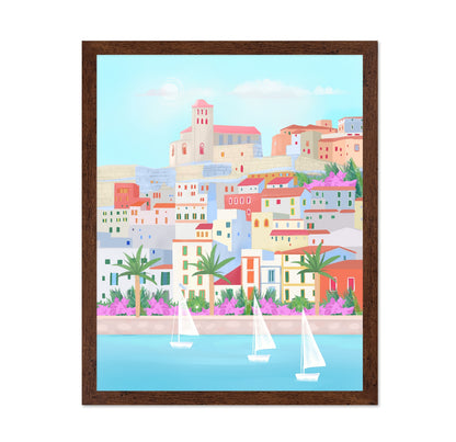 Ibiza Coastal Town