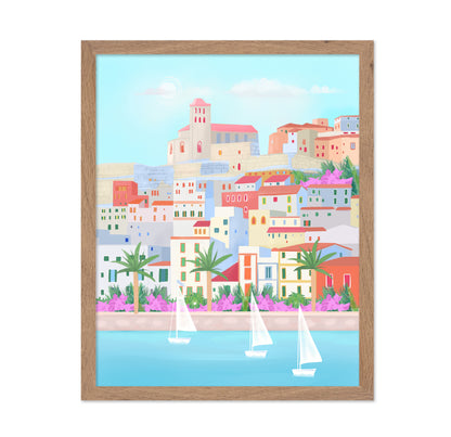 Ibiza Coastal Town