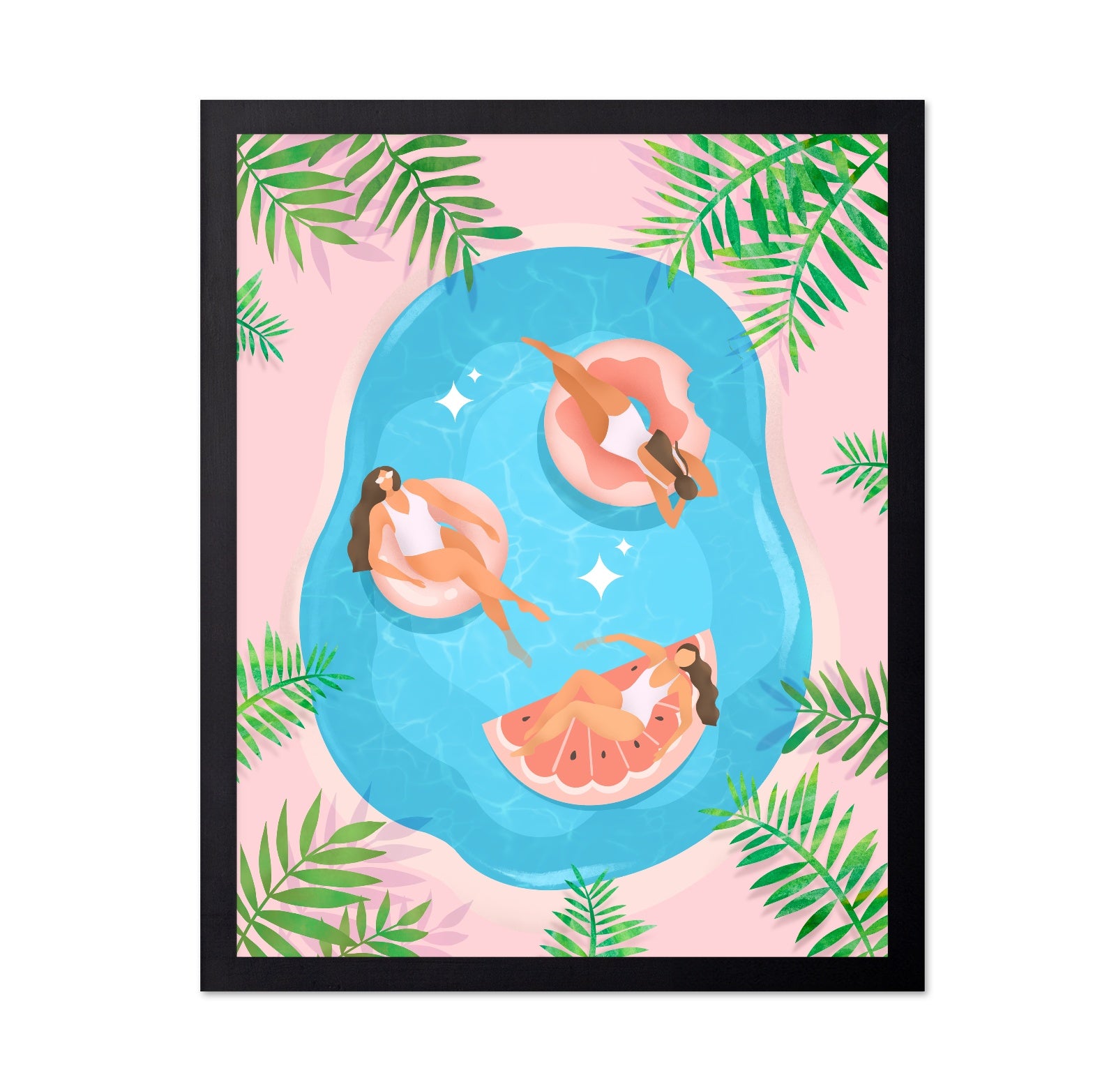 Pool Float Girls