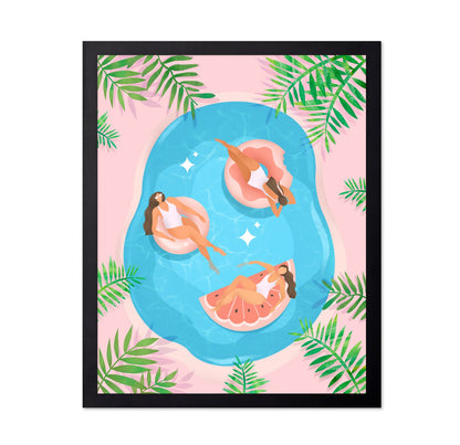 Pool Float Girls