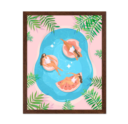 Pool Float Girls