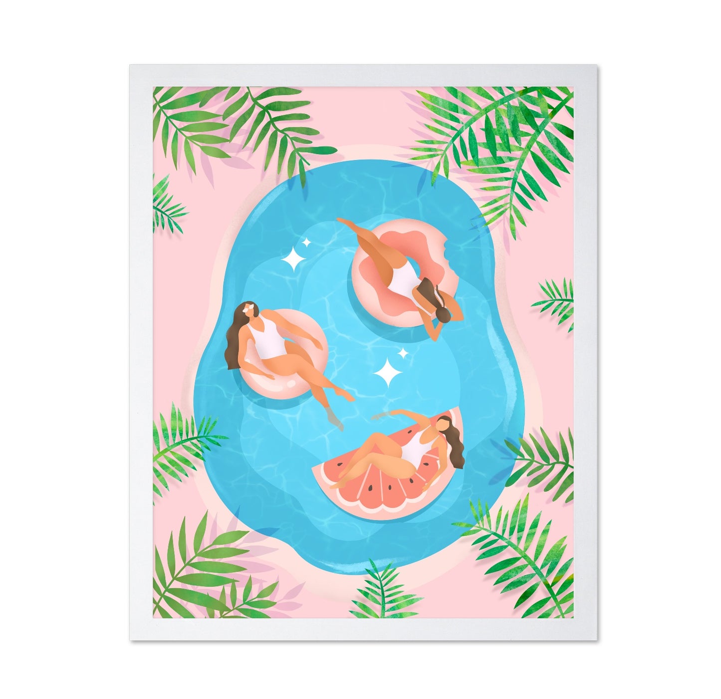 Pool Float Girls