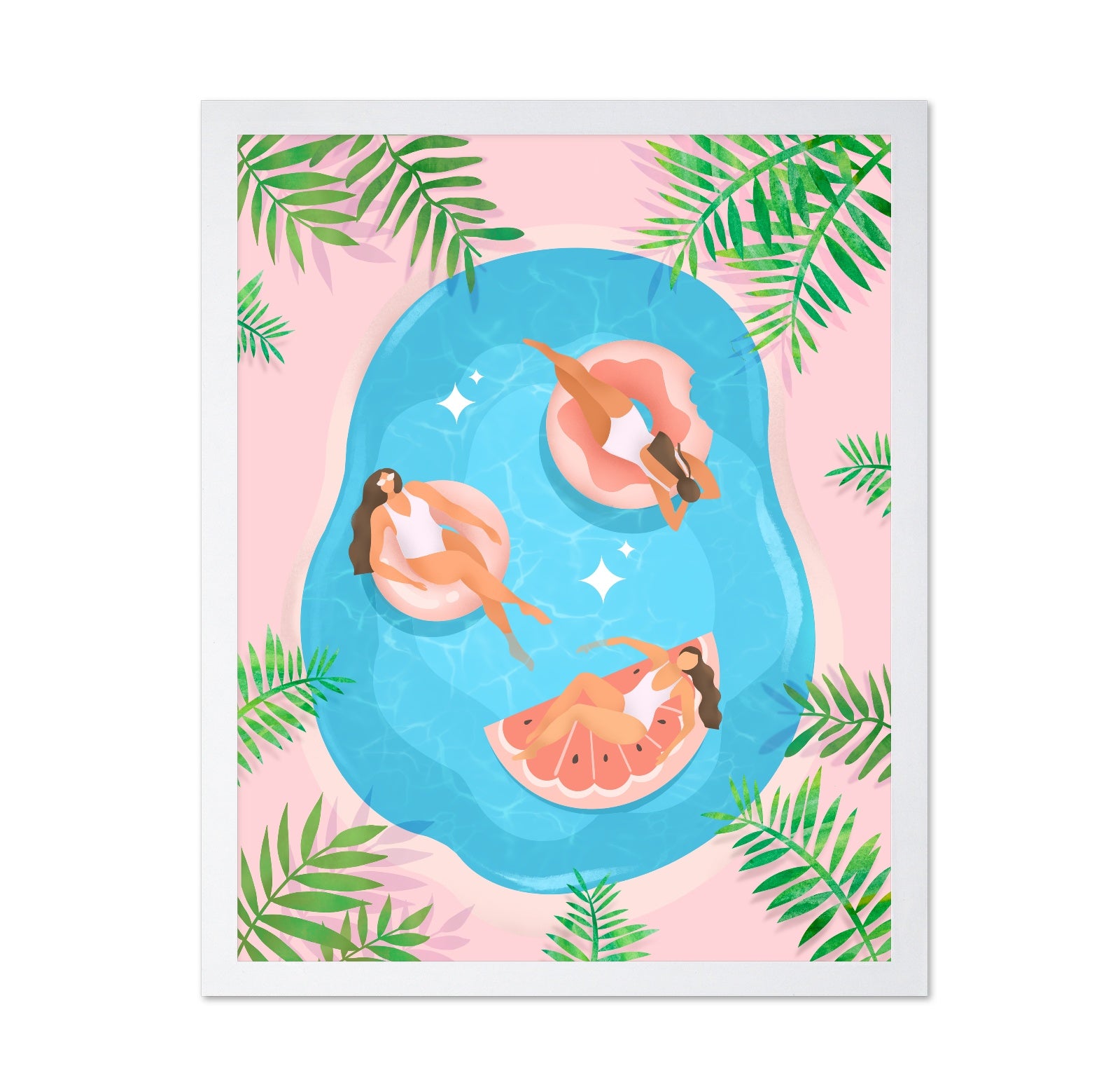 Pool Float Girls