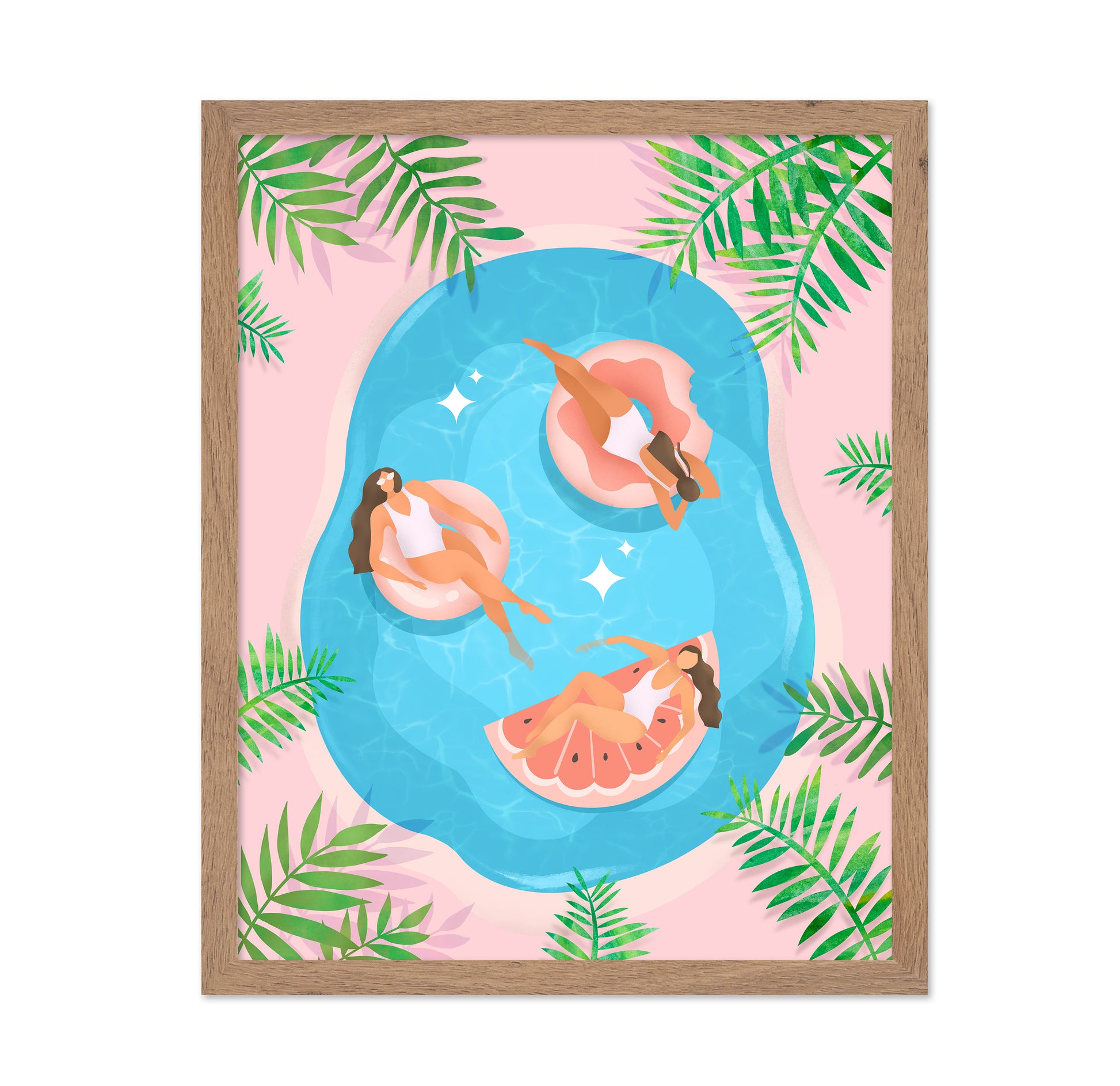 Pool Float Girls