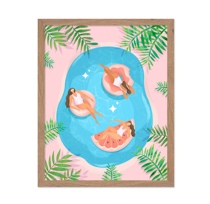 Pool Float Girls