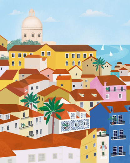 Lisbon Colorful Hills