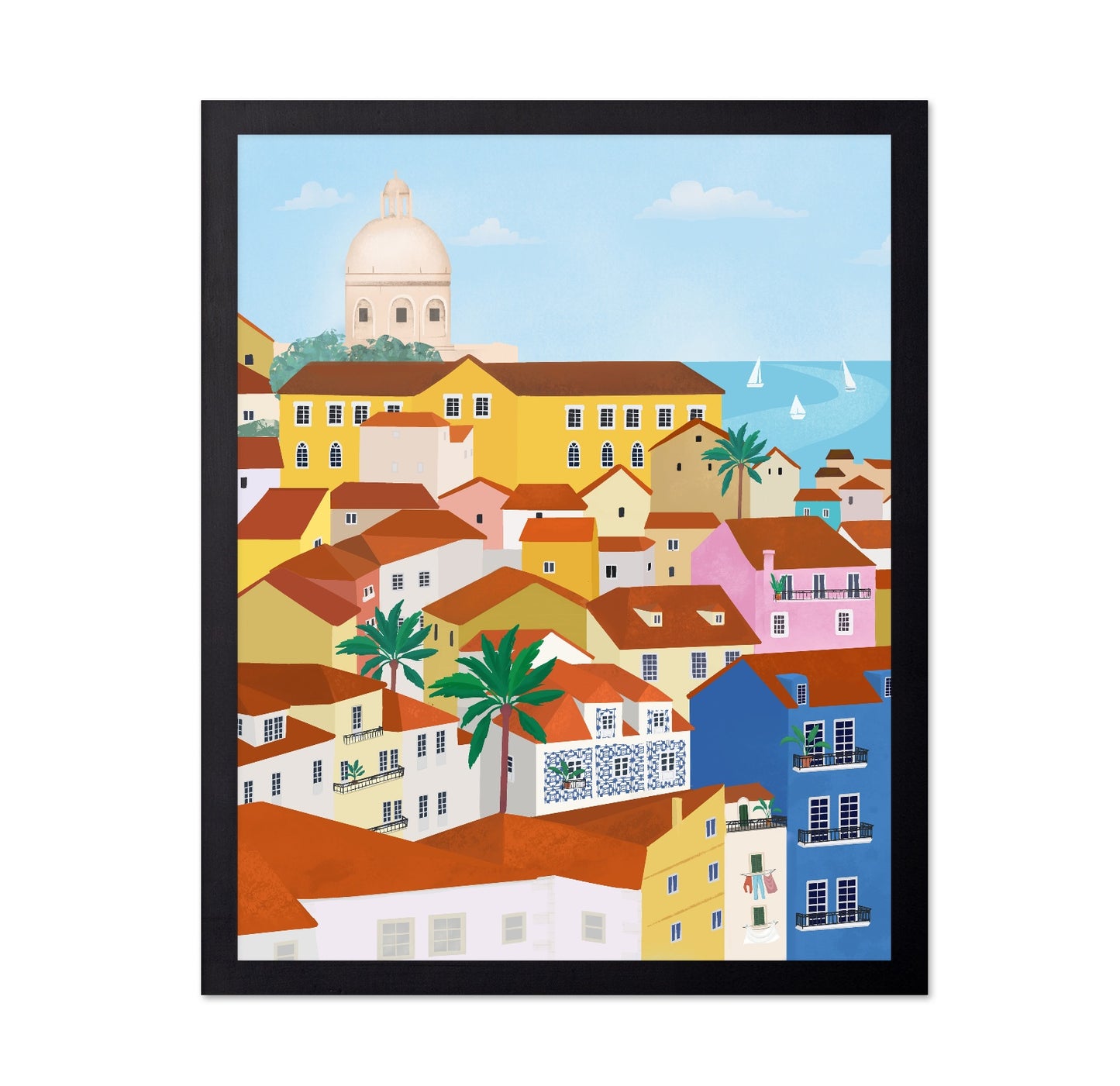 Lisbon Colorful Hills