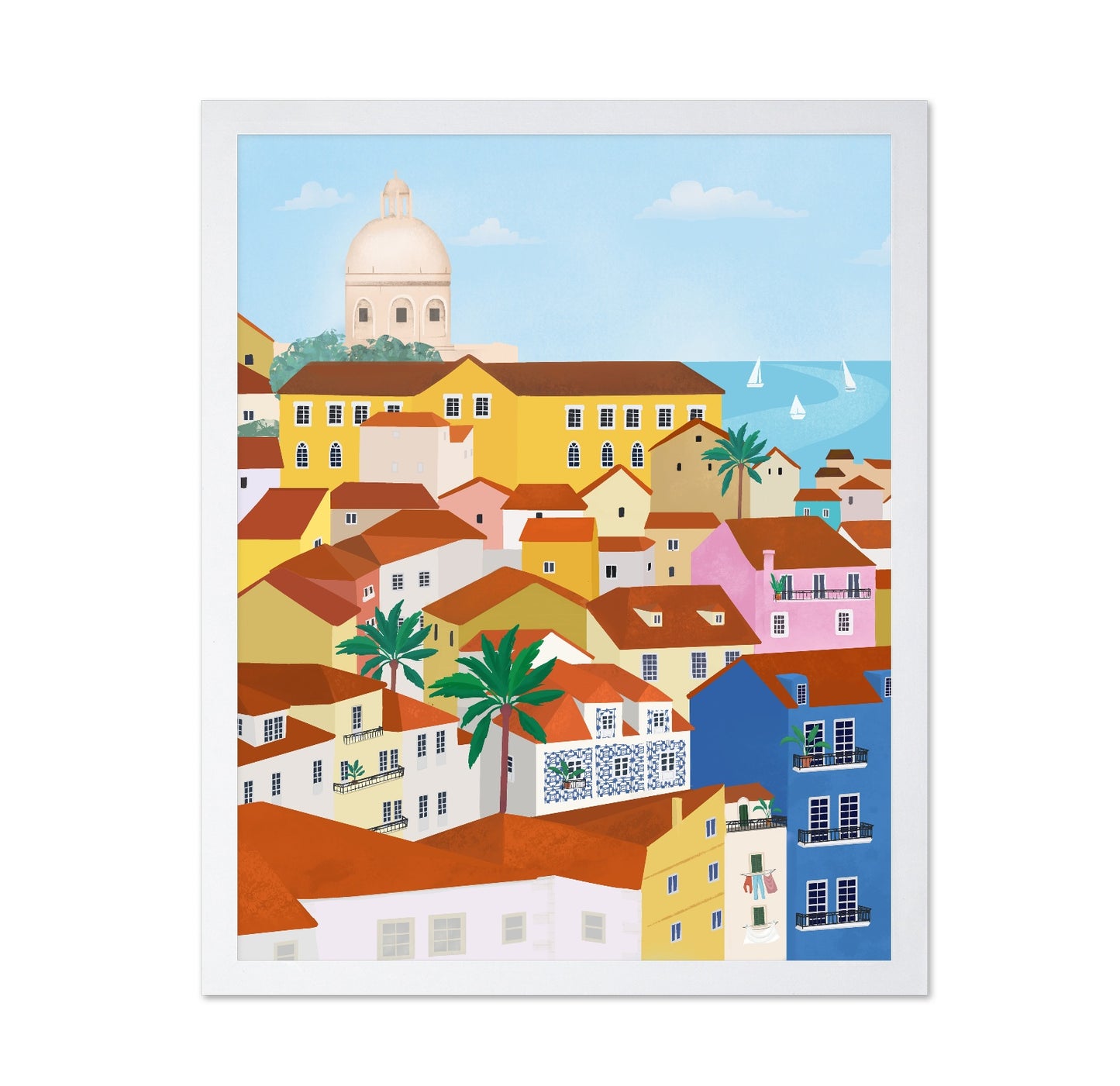 Lisbon Colorful Hills