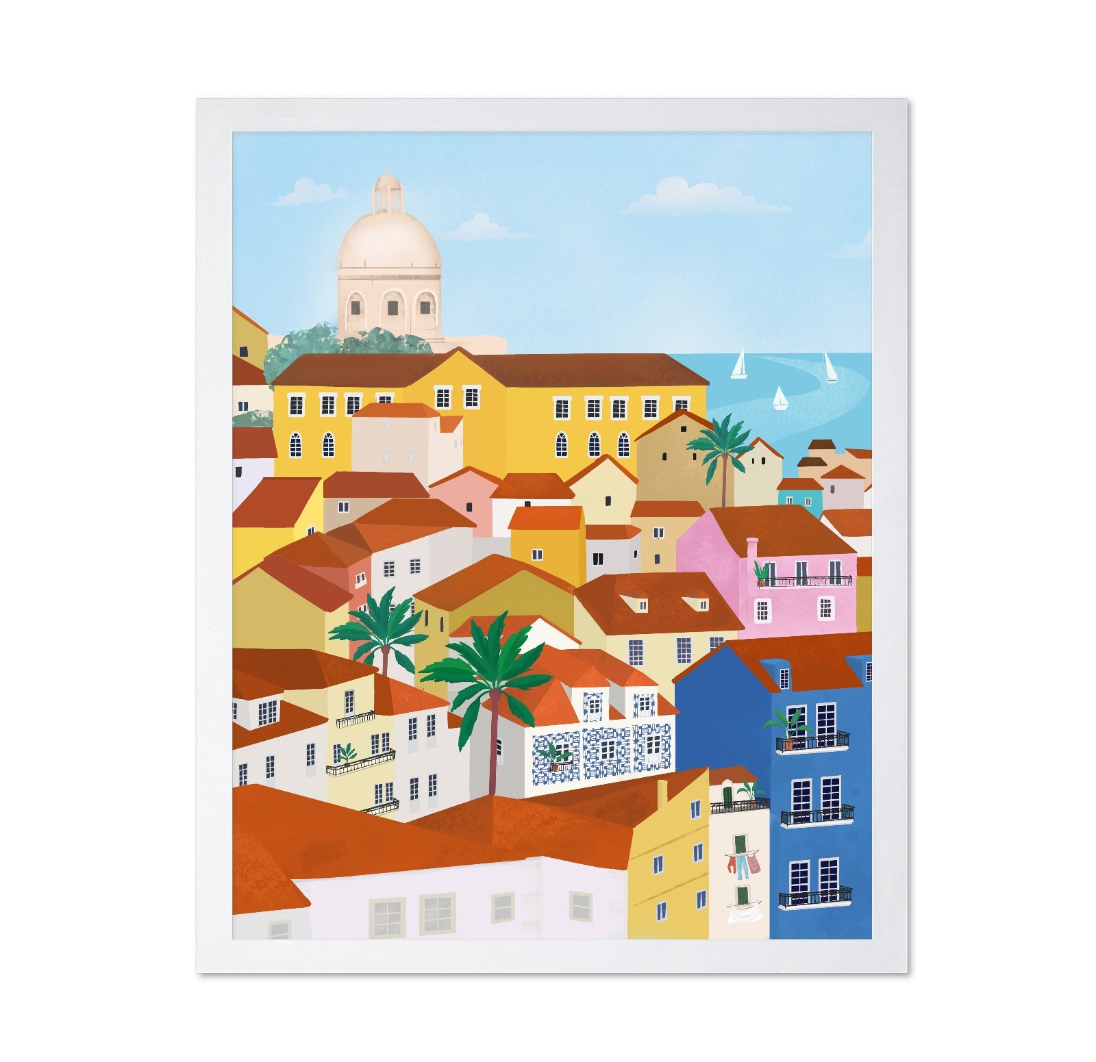 Lisbon Colorful Hills
