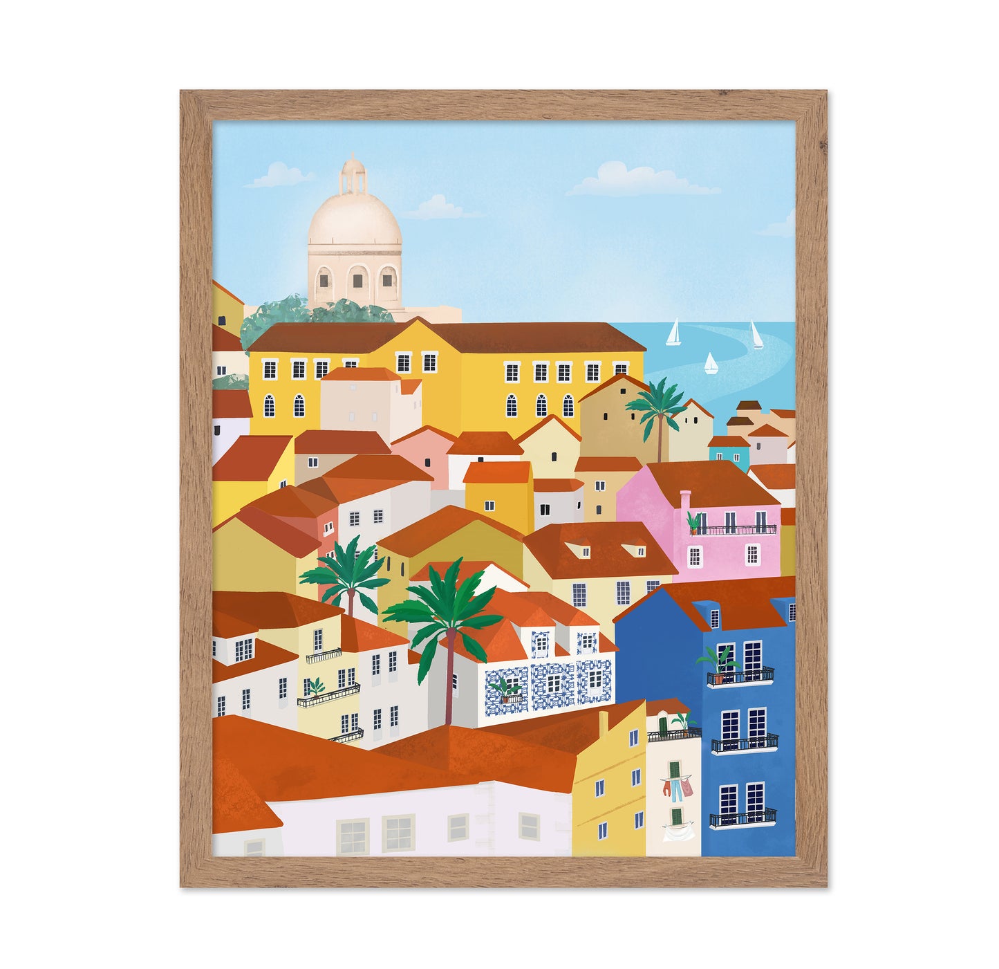 Lisbon Colorful Hills