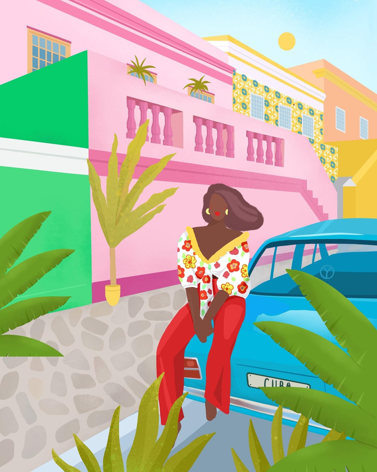 Tropical Style Woman