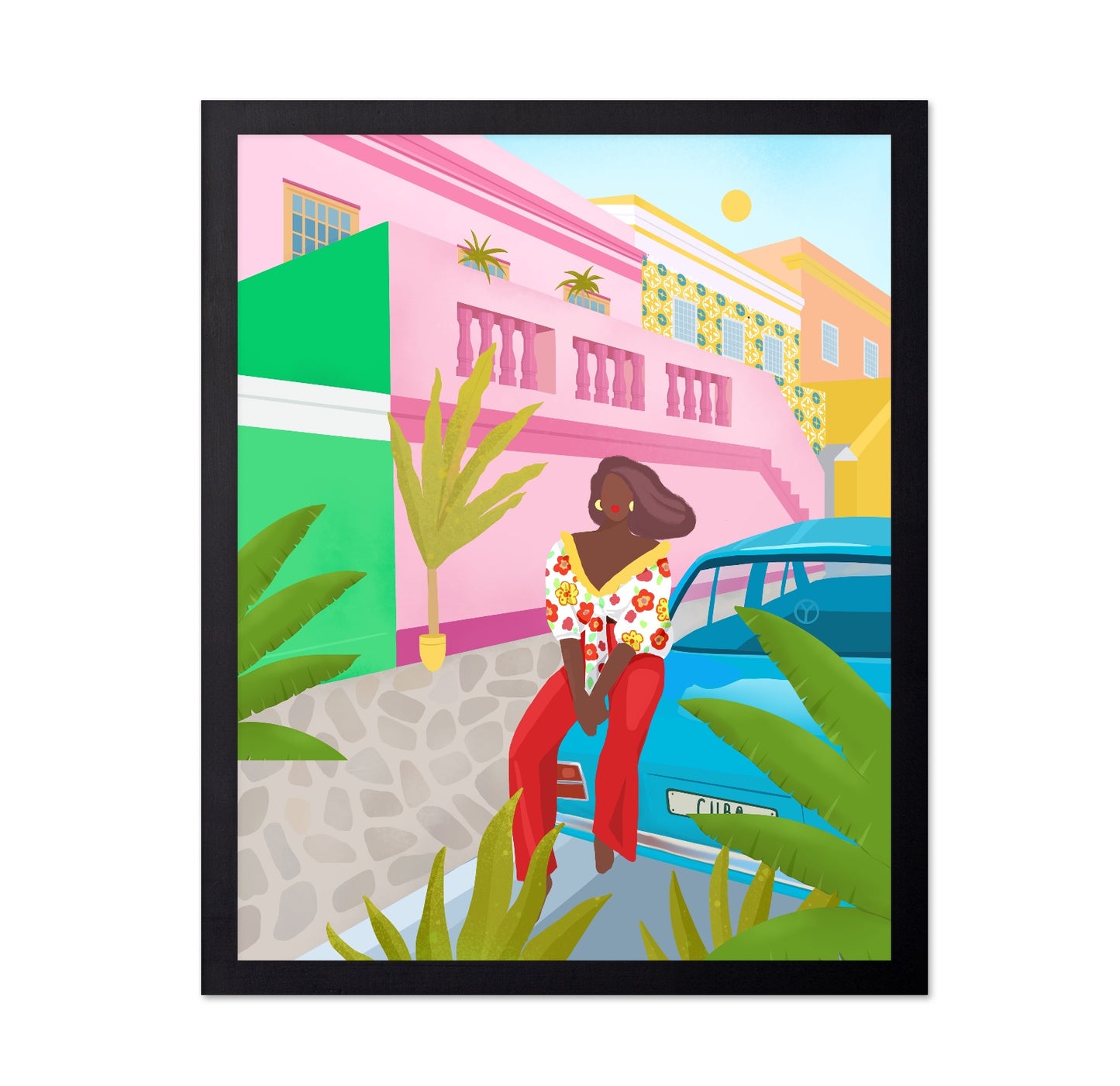 Tropical Style Woman