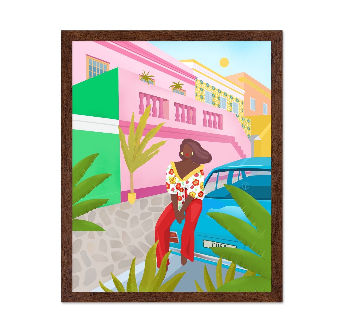 Tropical Style Woman