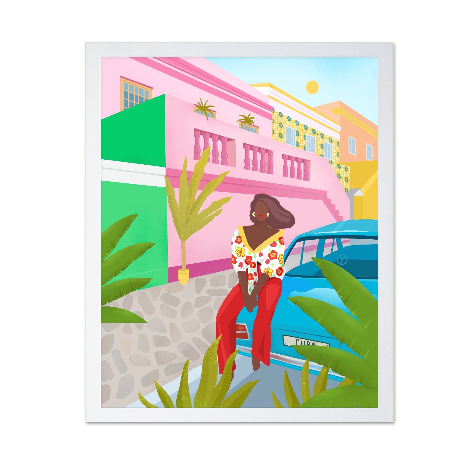 Tropical Style Woman