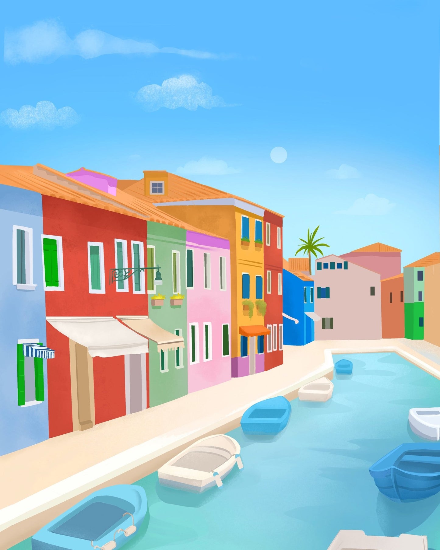 Murano Canal Colors