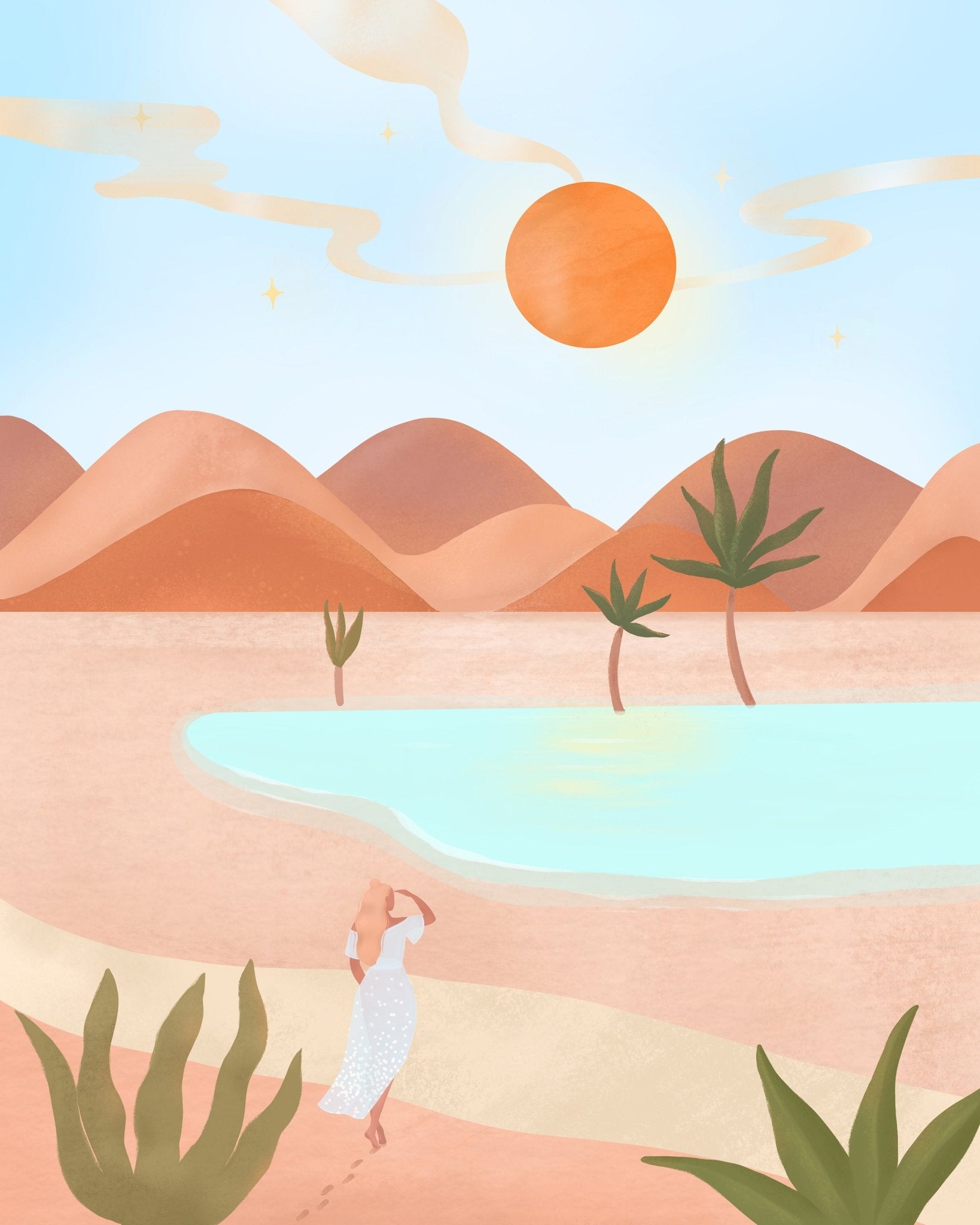 Desert Oasis Dream No2