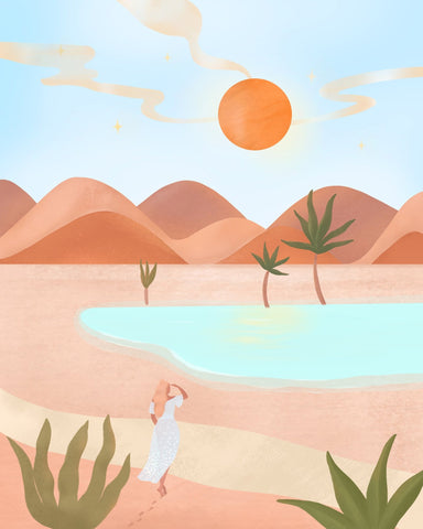 Desert Oasis Dream No2