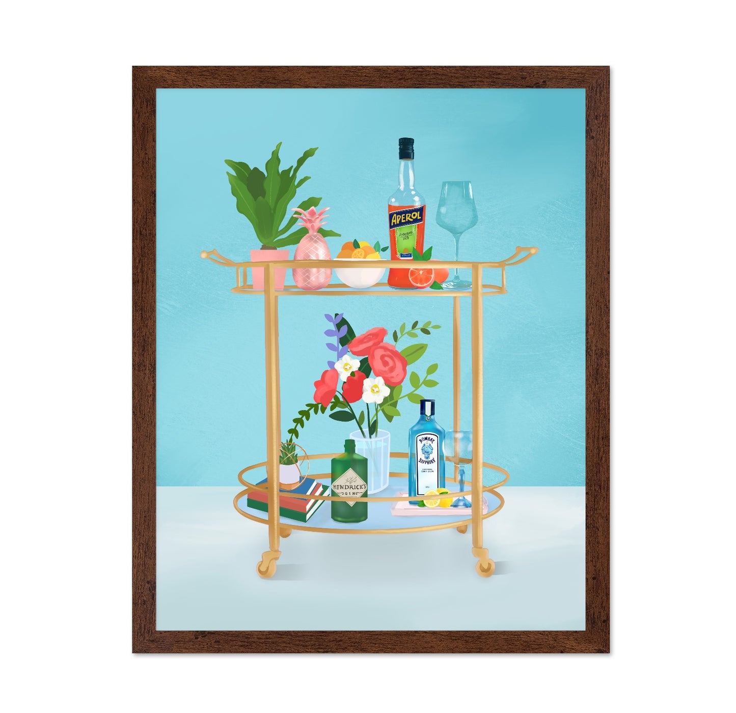 Stylish Bar Cart
