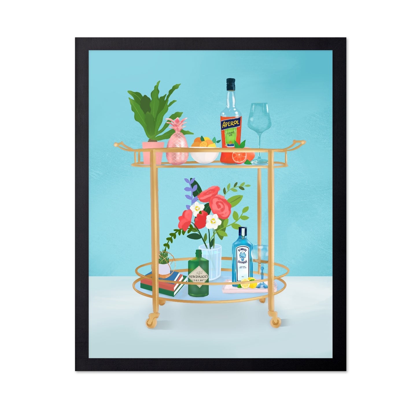 Stylish Bar Cart
