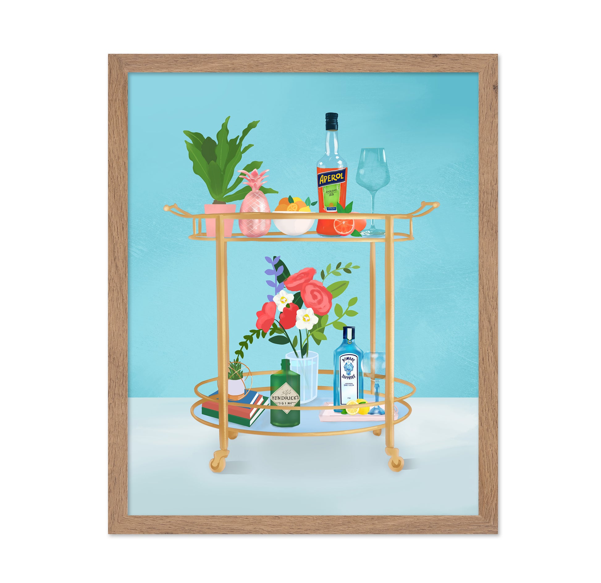 Stylish Bar Cart