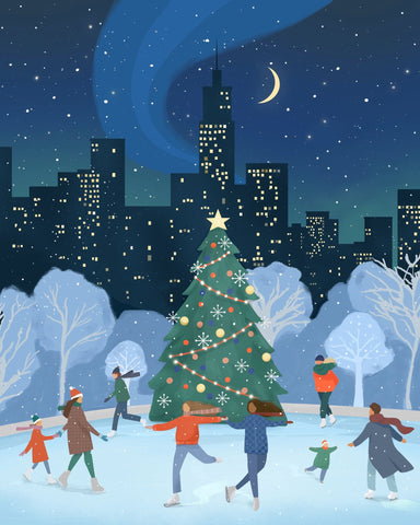 Christmas Ice Skating