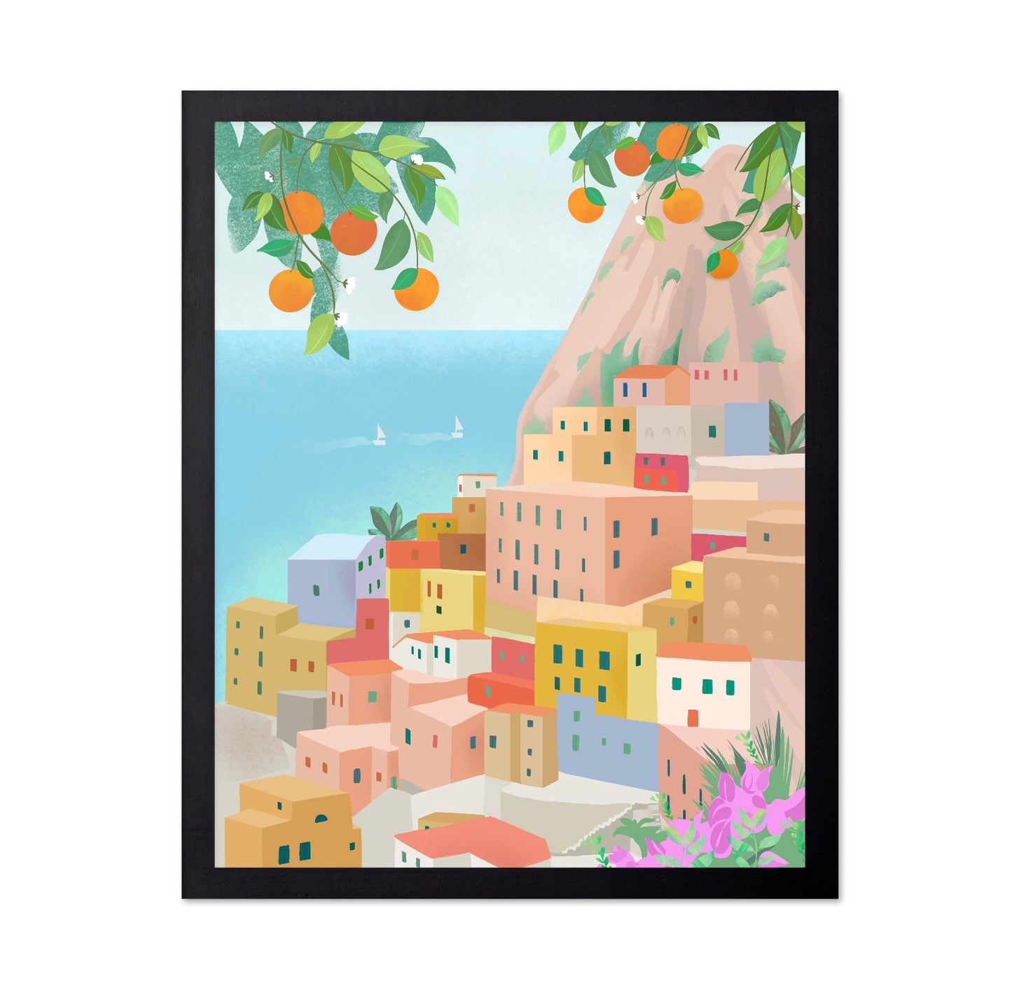 Amalfi Coast Village