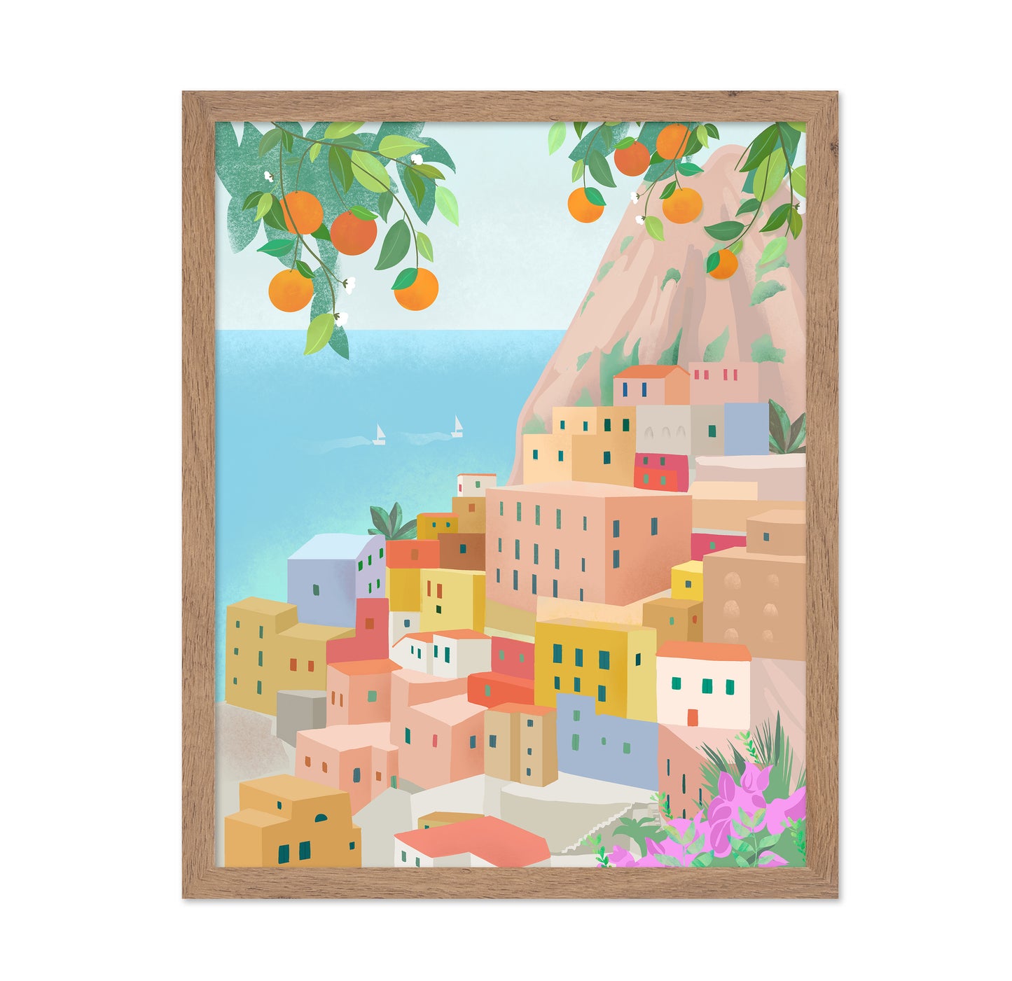 Amalfi Coast Village