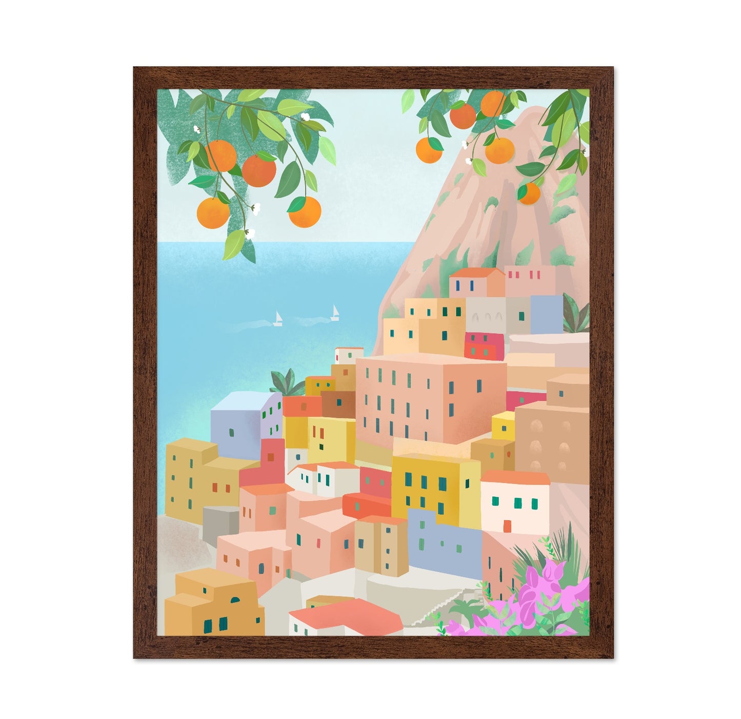 Amalfi Coast Village