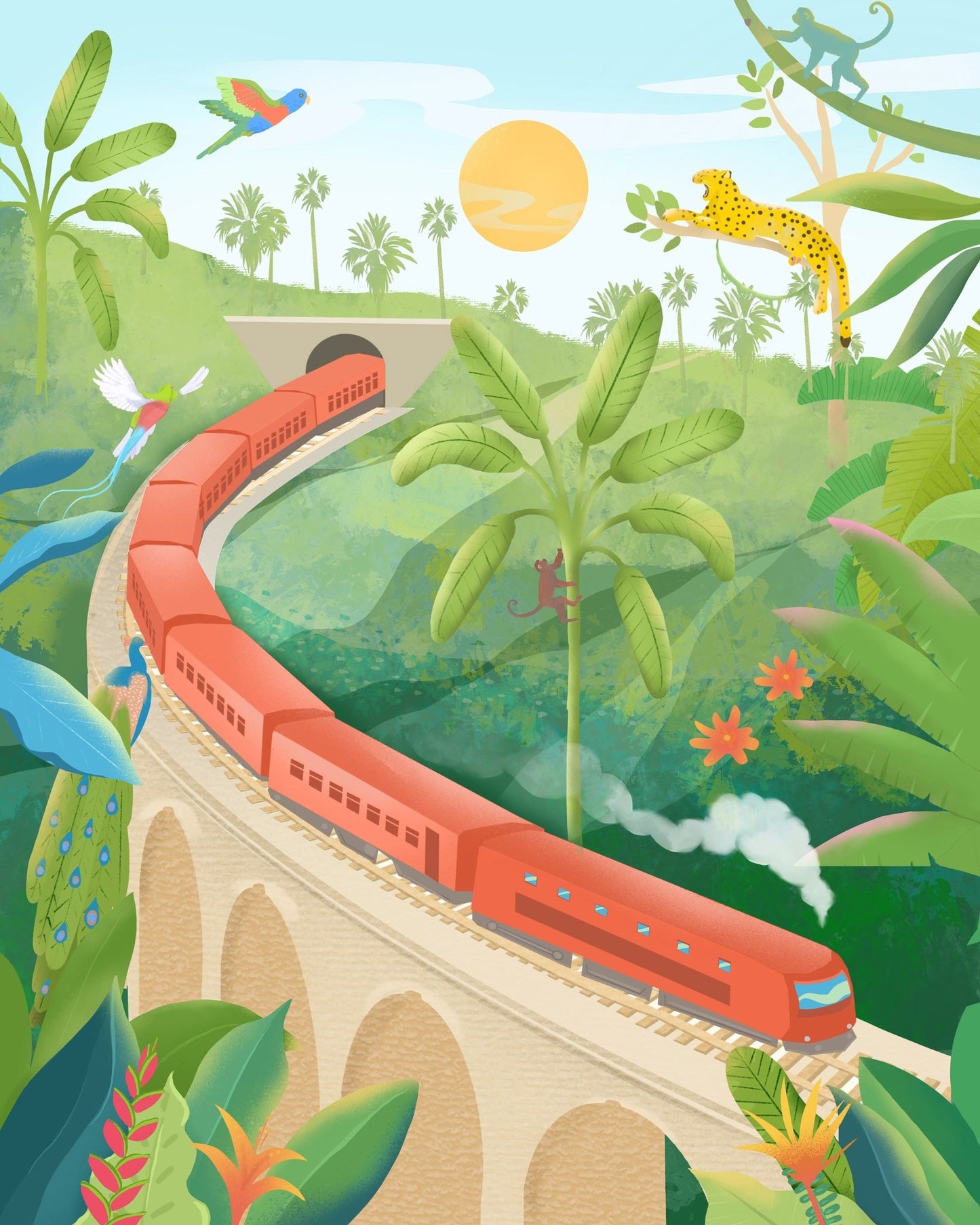 Jungle Train Journey