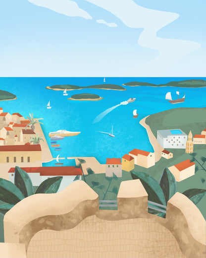 Hvar Coastal View