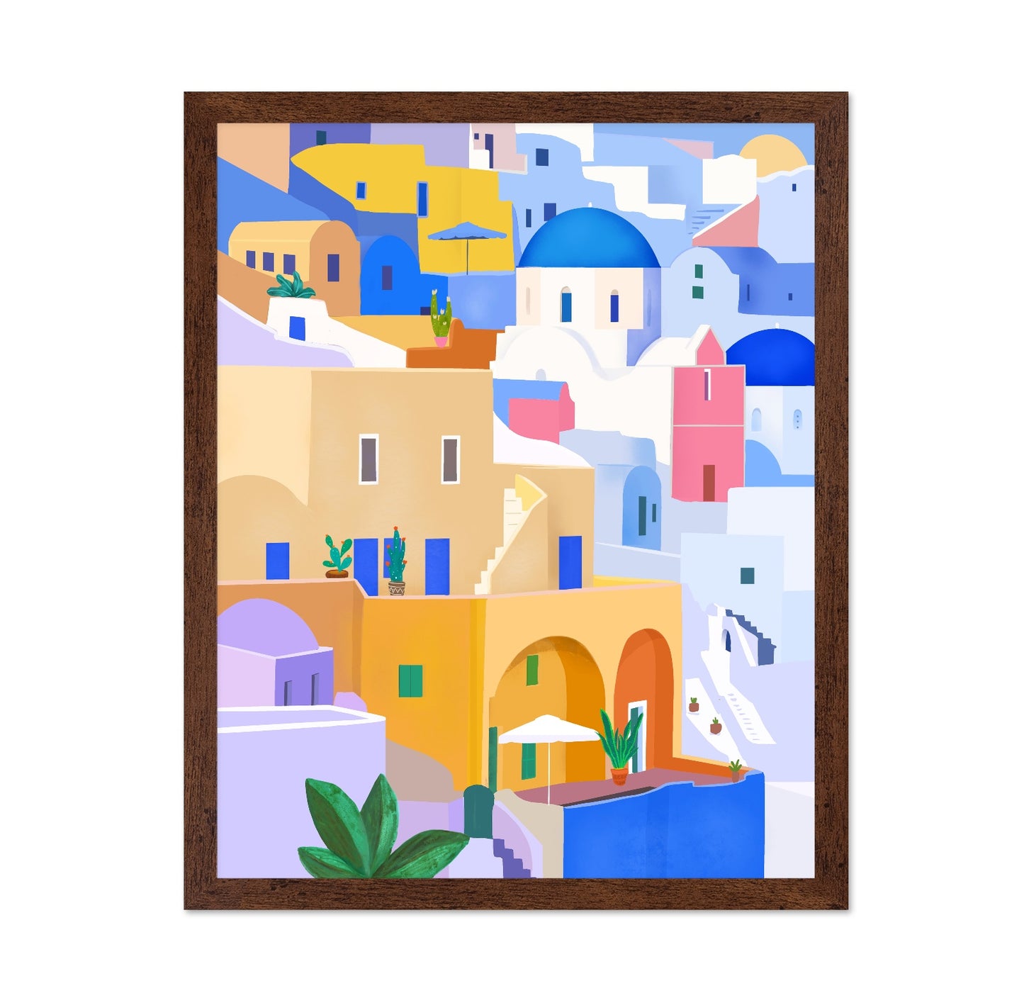 Colorful Island Town