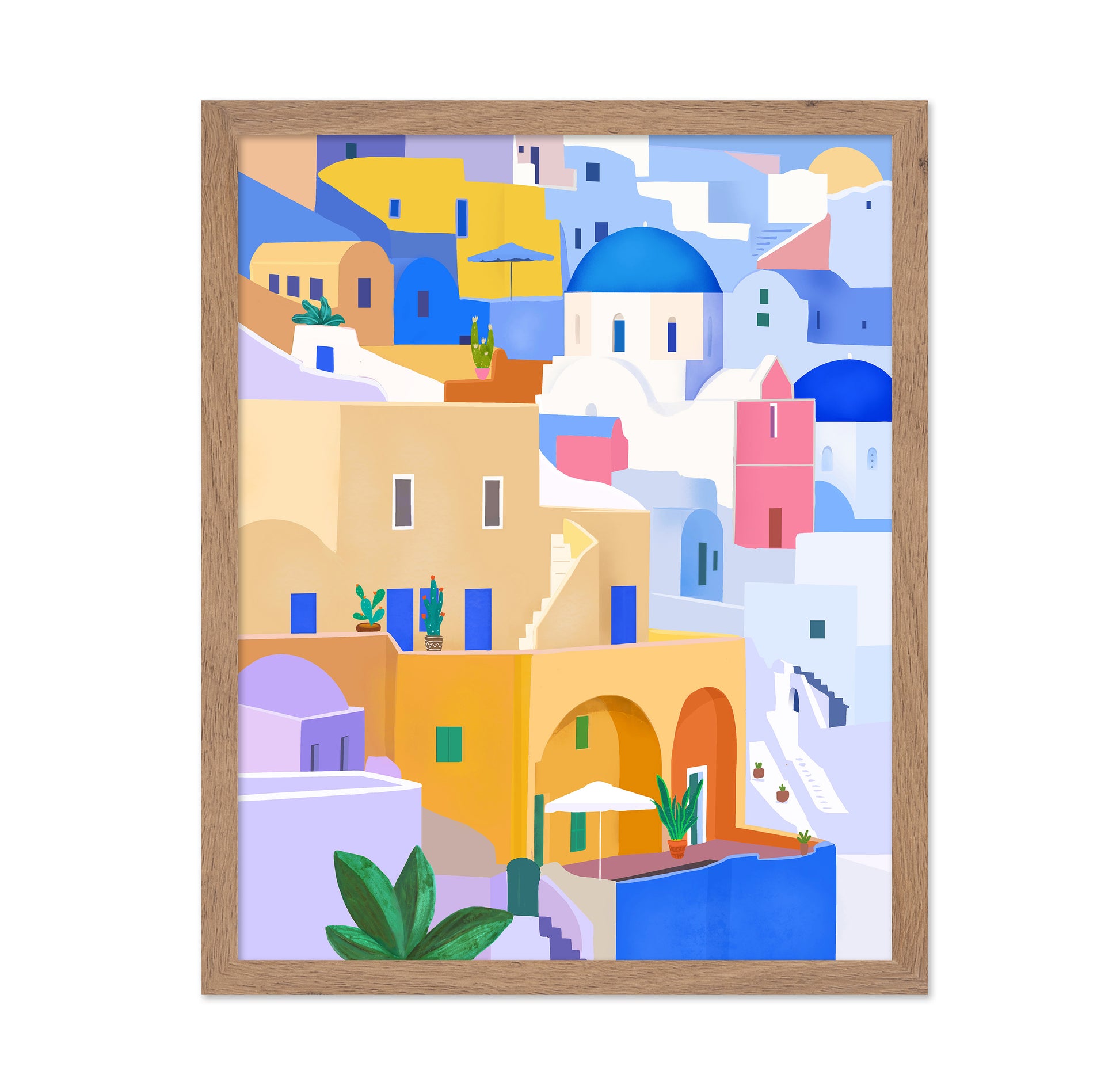 Colorful Island Town