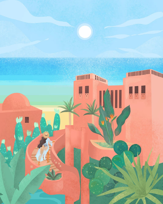 Island Sunset Walk