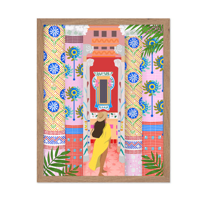 Barcelona Mosaic Architecture